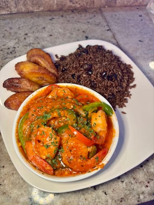 Enchilado de Camarones.