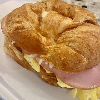 Ham, egg & cheese Croissant