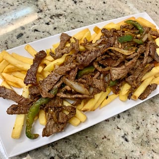 Steak bites & French Fries